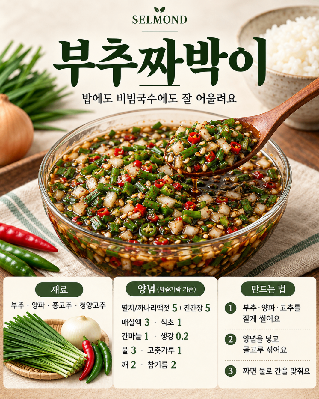 부추짜박이 사진