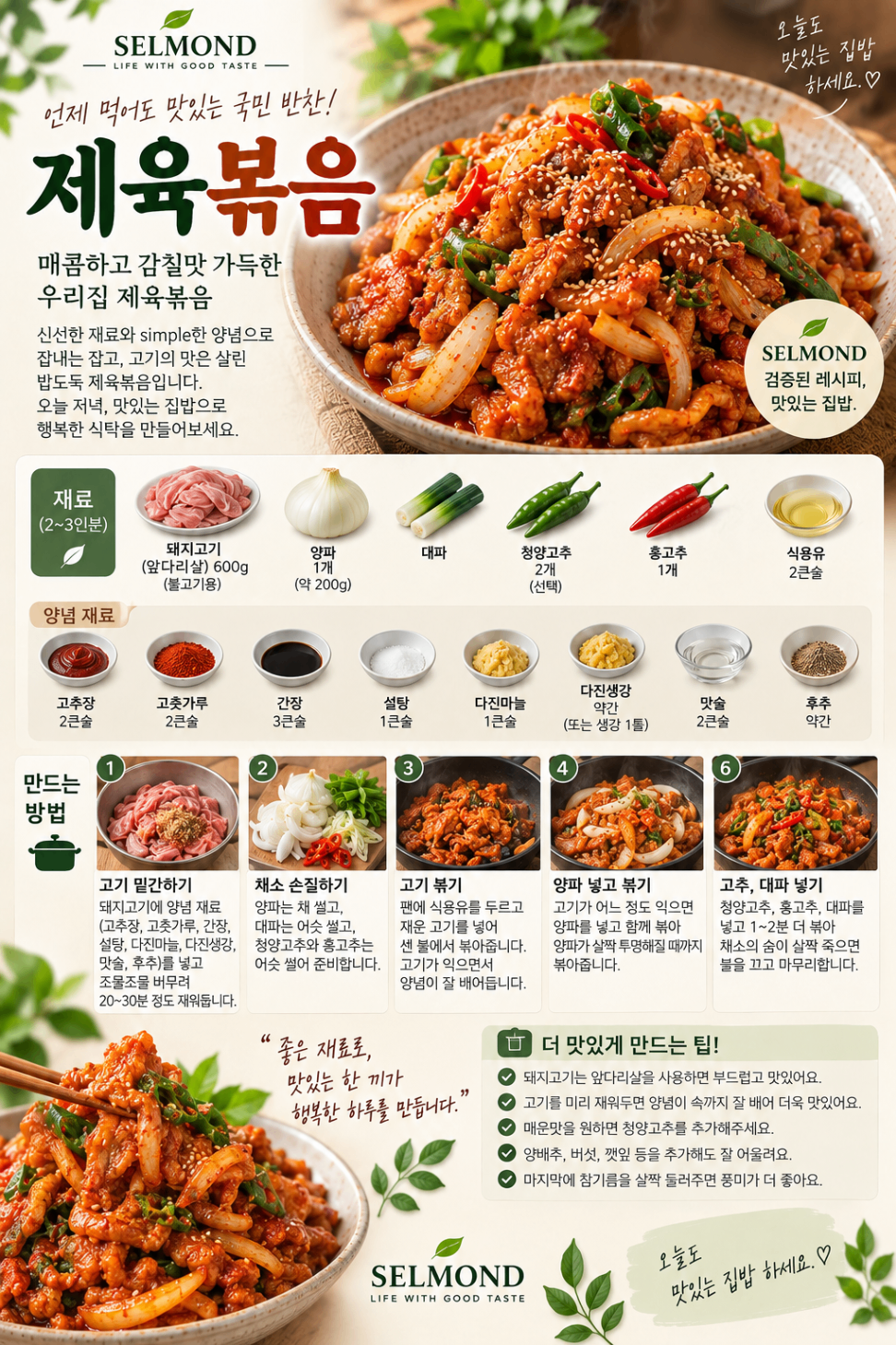 제육볶음 사진